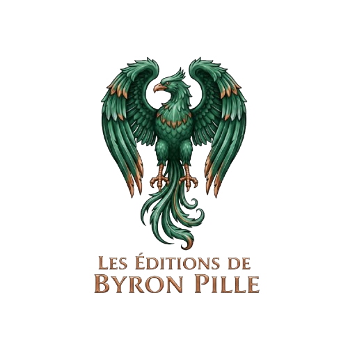 Logo Les Éditions de Byron Pille - Phénix emblème de naissance et renaissance